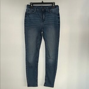 Vera Wang Classic Blue High Rise Skinny Stretch Women's Jeans size 6